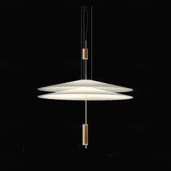LED Pendant Light Hanging Light Acrylic Metal Glass Light Fixture Modern Cloud Chandelier Bedroom Ceiling Light Fixtures 85-265V