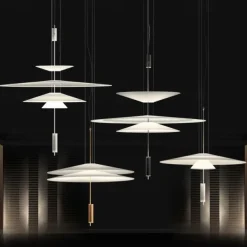 LED Pendant Light Hanging Light Acrylic Metal Glass Light Fixture Modern Cloud Chandelier Bedroom Ceiling Light Fixtures 85-265V