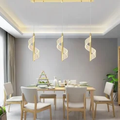 LED Pendant Light Maple Leaf, Modern Minimalist Pendant Ceiling Lamp, Creative Living Room TV Background Wall Long Line Pendant Hanging Lamp, Home Decoration Hanging Light