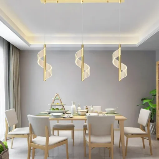 LED Pendant Light Maple Leaf, Modern Minimalist Pendant Ceiling Lamp, Creative Living Room TV Background Wall Long Line Pendant Hanging Lamp, Home Decoration Hanging Light