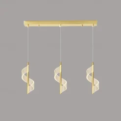 LED Pendant Light Maple Leaf, Modern Minimalist Pendant Ceiling Lamp, Creative Living Room TV Background Wall Long Line Pendant Hanging Lamp, Home Decoration Hanging Light