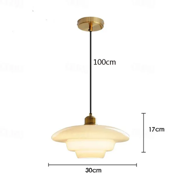 LED Pendant Lights for Over Dining Room Table 1 Light Brass Ceiling Pendant Light for Kitchen Island Light Entryway Lighting 110-240V