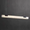 LED Pendant Lights Line Desin Marble Kitchen Modern Foyer Entryway Light Fixtures Ceiling Hanging Globe Over Table Warm White 110-240V
