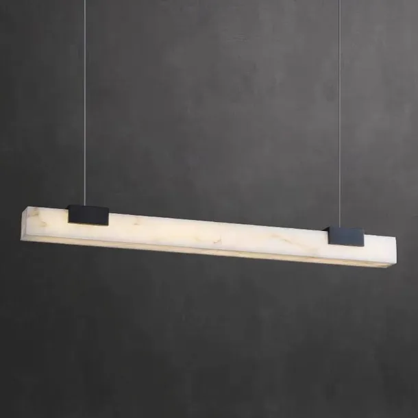 LED Pendant Lights Line Desin Marble Kitchen Modern Foyer Entryway Light Fixtures Ceiling Hanging Globe Over Table Warm White 110-240V