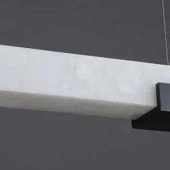 LED Pendant Lights Line Desin Marble Kitchen Modern Foyer Entryway Light Fixtures Ceiling Hanging Globe Over Table Warm White 110-240V