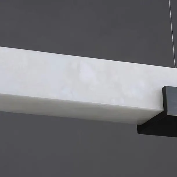 LED Pendant Lights Line Desin Marble Kitchen Modern Foyer Entryway Light Fixtures Ceiling Hanging Globe Over Table Warm White 110-240V