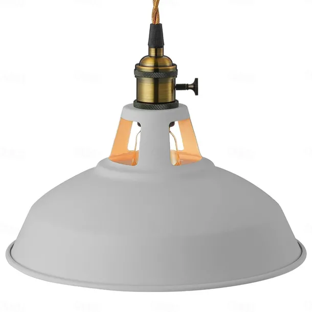 LED Pendant Lights Macaron Color Industrial Chandelier Creative Modern Adjustable Metal E27 Chandelier is Applicable to Living Room Kitchen Island and Hotel