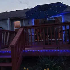 LED Rope Lights LED String Lights Outdoor Waterproof IP65 Christmas Fairy Lights 30m-300Leds 22m-200Leds 12m-100Leds 7m-50Leds 8 Modes Battery Powered Dimmable/Timer with Remote for Party
