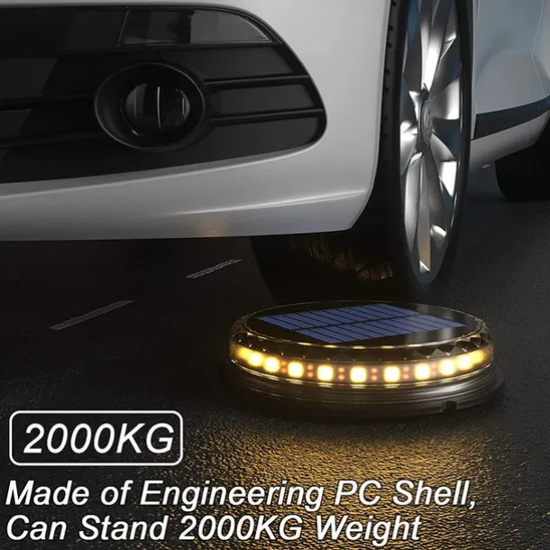 LED Solar Lawn Light Ground Lights Outdoor Waterproof In-ground Solar Lights For Landscape Walkway Lawn Steps Decks Etc