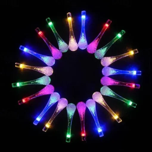 LED Solar String Light 5M 20LEDs Water Drop Bubble Ball Solar Lights Outdoor Waterproof Landscape Garden Festival Decoration Lantern Tree Patio Light