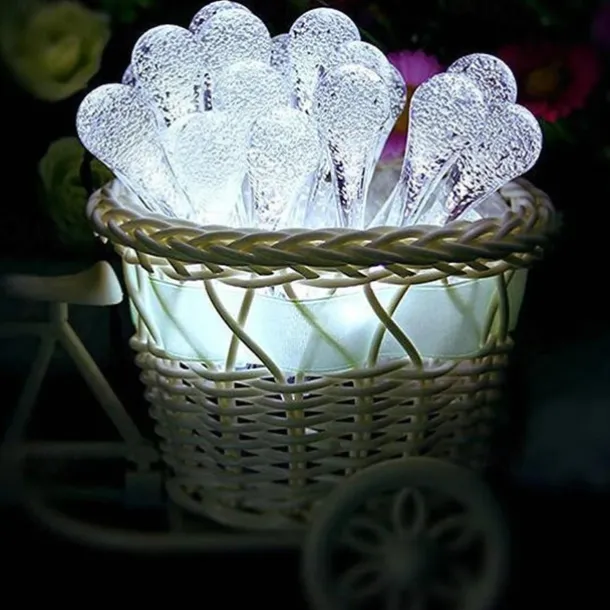 LED Solar String Light 5M 20LEDs Water Drop Bubble Ball Solar Lights Outdoor Waterproof Landscape Garden Festival Decoration Lantern Tree Patio Light