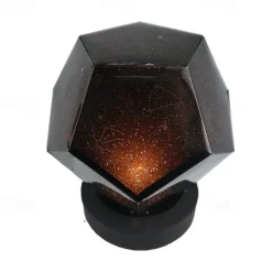 LED Starry Projector Light Bedside Night Lamp Planetario Casero for Kids Baby Nursery Planetarium Constellation Projector Night Scape Lights Home Bedroom Decoration