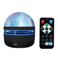 LED Starry Sky Projection Light Mini Remote Control Projector USB Plug-in Colorful Atmosphere Small Night Light
