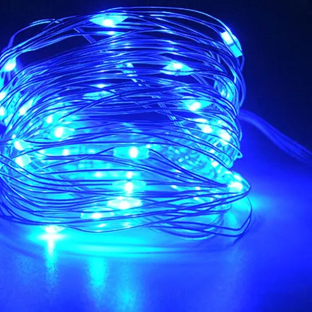 LED String Light Copper Wire String Lights with 3AA Battery Steady on Fairy Light Indoor Decoration