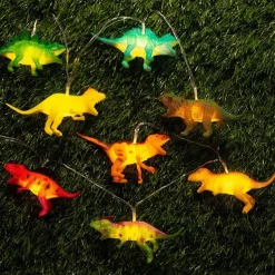 LED String Lights 1M 2M Jurassic Dinosaur Animal lights Warm White RGB White Christmas New Year's Creative Party Decorative Night Light Fairy Lights 1Set