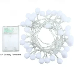 LED String Lights 3M-20LED 6M-40LED 10M-80LED Ball Lights USB Bulb Light String Waterproof Outdoor Wedding Christmas Holiday