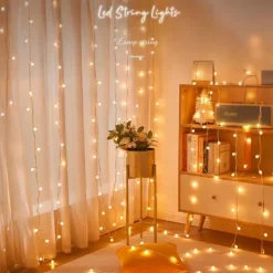 LED String Lights 3M-20LED 6M-40LED 10M-80LED Ball Lights USB Bulb Light String Waterproof Outdoor Wedding Christmas Holiday