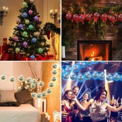 LED String Lights Remote Control 3M 20LEDs Wrought Iron Hollow String Light Waterproof Battery Box or USB Operation Ball Fairy Lights Christmas Wedding Party Garden Holiday Decoration