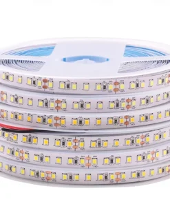 LED Strip 2835 1200LEDs High Brighter Warm White Natural White Flexible LED Rope Ribbon Tape Light Lamp 5m DC 12V