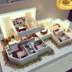 LED Strip Lights 1M Flexible Tiktok Lights 60 LEDs 2835 SMD 8mm Warm White White Cuttable Decorative Self-adhesive AA Batteries Powered Set