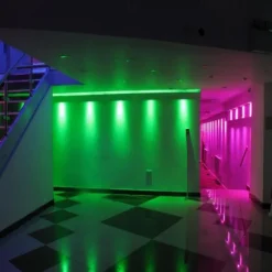 LED Strip Lights RGB 10M 32.8ft Christmas Tiktok TV Backlight 600LEDs Flexible Color Change SMD 2835 with 44 Keys Controller 100-240V Power Supply for Home Bedroom Kitchen