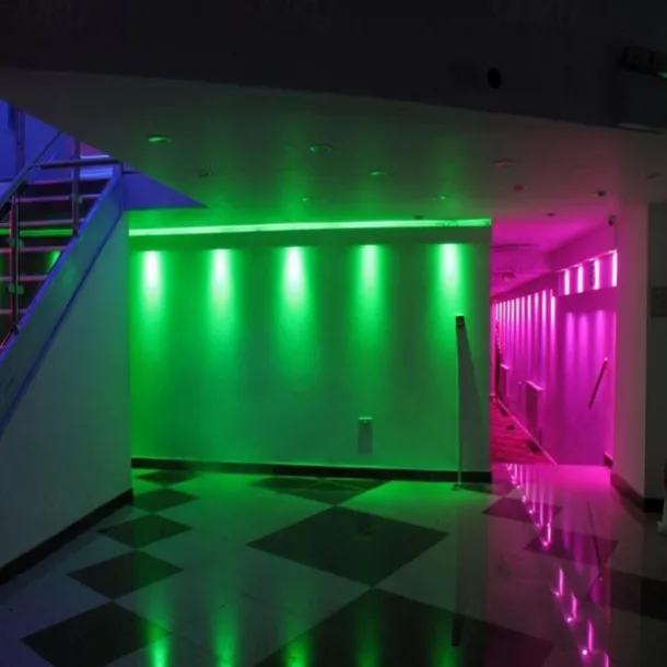 LED Strip Lights RGB 10M 32.8ft Christmas Tiktok TV Backlight 600LEDs Flexible Color Change SMD 2835 with 44 Keys Controller 100-240V Power Supply for Home Bedroom Kitchen