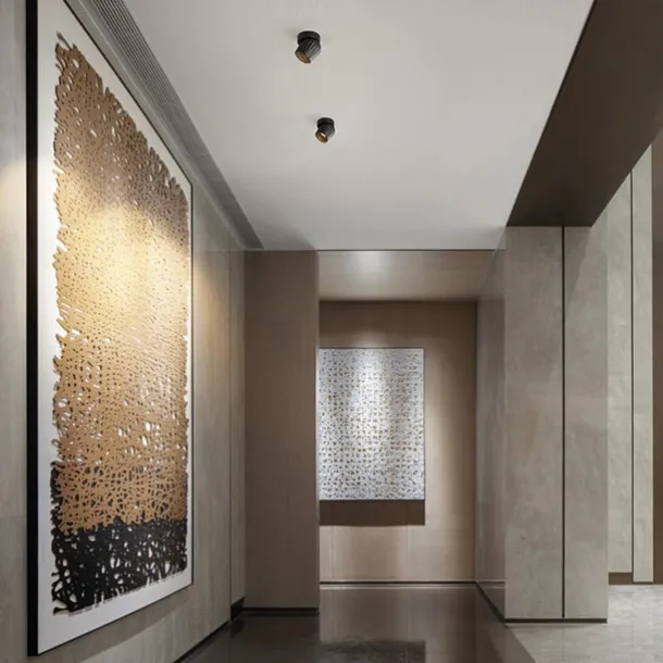 LED Surface Mounted Ceiling Downlight Adjustable 360 Degrees Nordic Spot Light for Indoor FoyerLiving Room Warm White/White AC85-265V