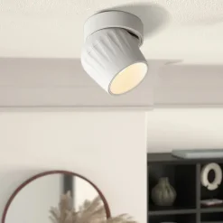 LED Surface Mounted Ceiling Downlight Adjustable 360 Degrees Nordic Spot Light for Indoor FoyerLiving Room Warm White/White AC85-265V