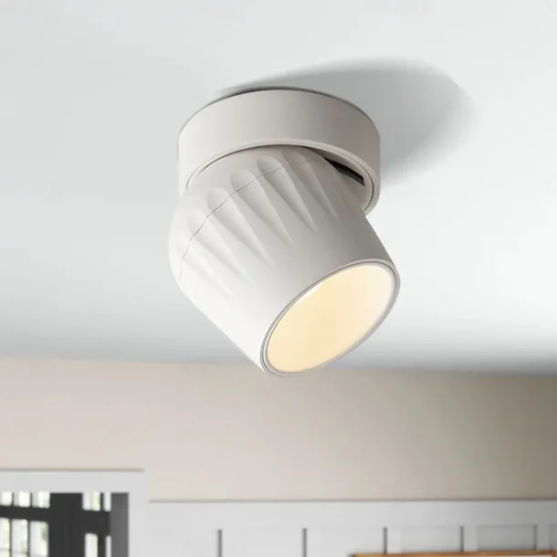 LED Surface Mounted Ceiling Downlight Adjustable 360 Degrees Nordic Spot Light for Indoor FoyerLiving Room Warm White/White AC85-265V