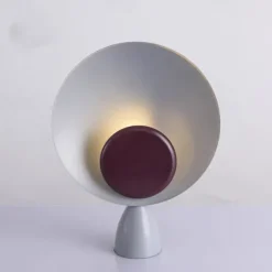 LED Table lamp Orbit lights, navy blue 35cm 20W Bedside Lamp