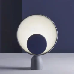 LED Table lamp Orbit lights, navy blue 35cm 20W Bedside Lamp