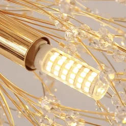 LED Table LampStarry Flower Ball Dandelion Ins Net Red with The Nordic Light Luxury Living Room Bedroom