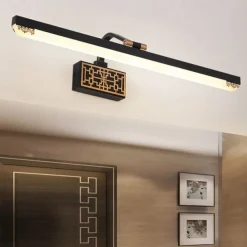LED Vanity Light 6W Retro Wall Picture Lights Rotatable Makeup Mirror Front Light Bathroom Vanity Light Fixture 85-265V