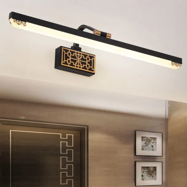 LED Vanity Light 6W Retro Wall Picture Lights Rotatable Makeup Mirror Front Light Bathroom Vanity Light Fixture 85-265V