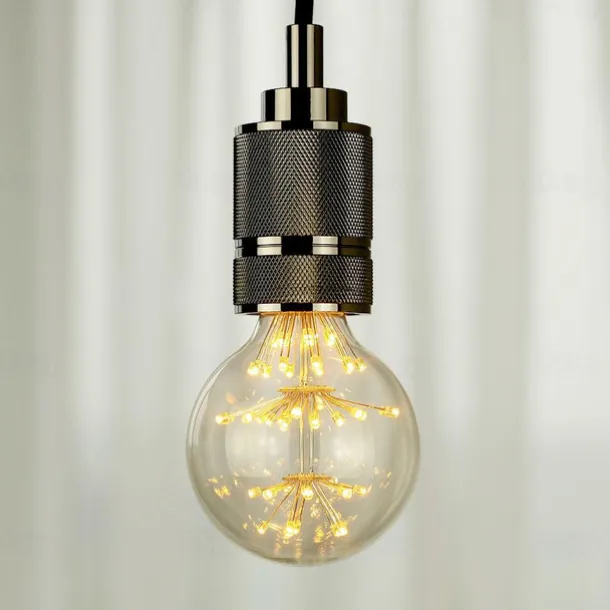 LED Vintage Edison Bulbs G125 Firework Shaped Bulbs 3W E26 E27 2300K Decorative Light Bulbs