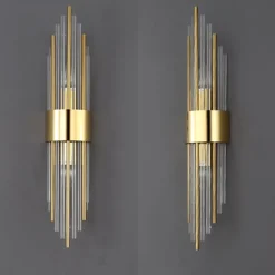 LED Wall Light Crystal Modern Wall Lamp Wall Sconces Bedroom Dining Room Steel Wall Light 110-120V 220-240V 5 W