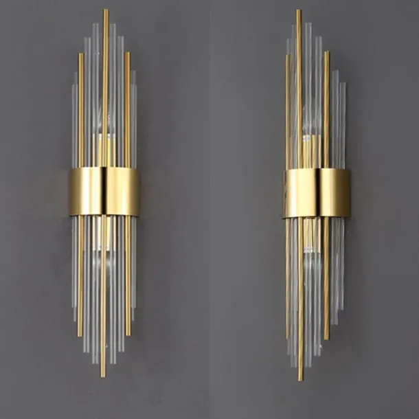 LED Wall Light Crystal Modern Wall Lamp Wall Sconces Bedroom Dining Room Steel Wall Light 110-120V 220-240V 5 W
