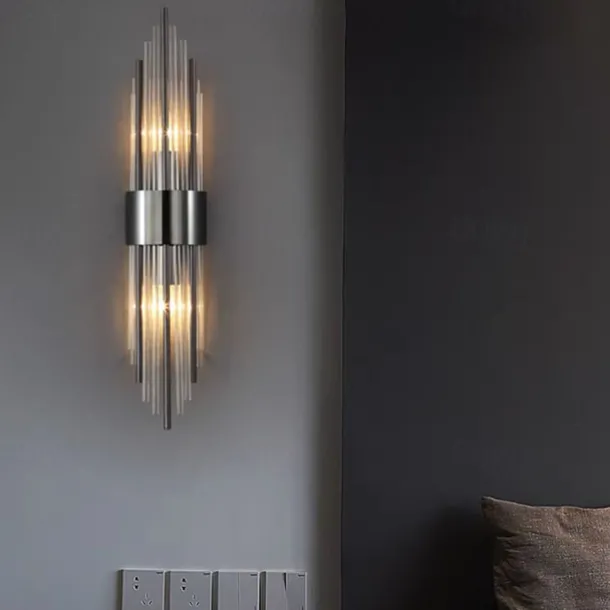 LED Wall Light Crystal Modern Wall Lamp Wall Sconces Bedroom Dining Room Steel Wall Light 110-120V 220-240V 5 W