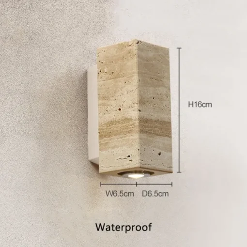 LED Wall Light Round Design 5W Luxury Ceramic Marble Bedside Lamp for Bedroom Living Room Modern Corridor Balcony Study Creative Fixture