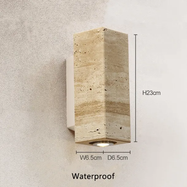 LED Wall Light Round Design 5W Luxury Ceramic Marble Bedside Lamp for Bedroom Living Room Modern Corridor Balcony Study Creative Fixture