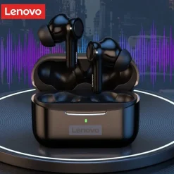 Lenovo LP70 True Wireless Headphones TWS Earbuds In Ear Bluetooth 5.2 Stereo ENC Environmental Noise Cancellation Long Battery Life for Apple Samsung Huawei Xiaomi MI Yoga Everyday Use Traveling