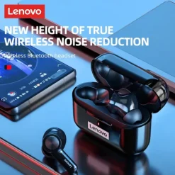 Lenovo LP70 True Wireless Headphones TWS Earbuds In Ear Bluetooth 5.2 Stereo ENC Environmental Noise Cancellation Long Battery Life for Apple Samsung Huawei Xiaomi MI Yoga Everyday Use Traveling