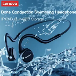 Lenovo X5 True Wireless Headphones TWS Earbuds Ear Hook Bluetooth5.0 Ergonomic Design Waterproof IPX7 Deep Bass for Apple Samsung Huawei Xiaomi MI Fitness Gym Workout Running Mobile Phone