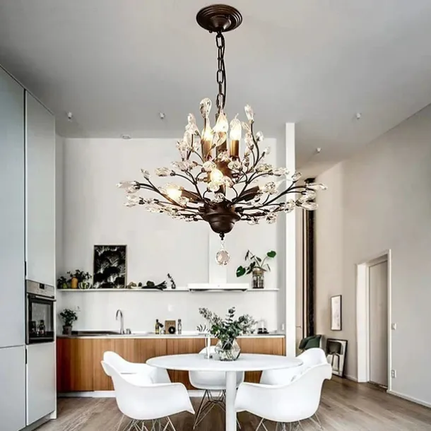 7-Light 60 cm Chandelier Metal Electroplated 110-120V 220-240V