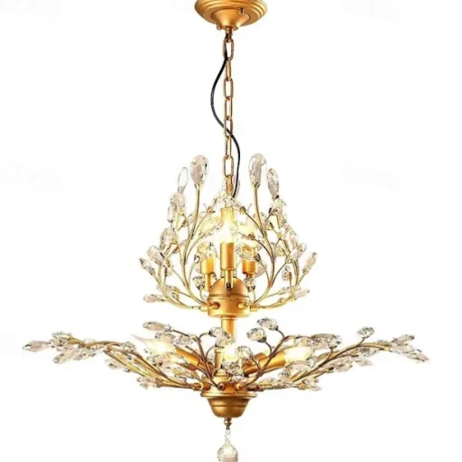 7-Light 60 cm Chandelier Metal Electroplated 110-120V 220-240V