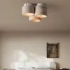 3-Light 24 cm Circle / Round Design Geometric Shapes Ceiling Lights Stone Artistic Style Vintage Style Classic Artistic Nature Inspired 110-120V 220-240V