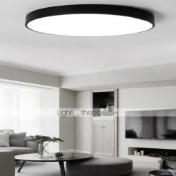 1-Light 40 cm Dimmable Ceiling Light LED Flush Mount Lights Acrylic LED 110-120V / 220-240V / ROHS