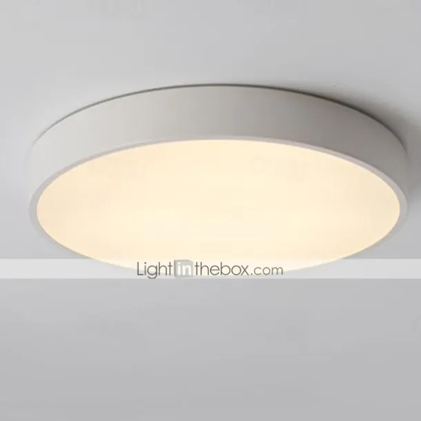 1-Light 40 cm Dimmable Ceiling Light LED Flush Mount Lights Acrylic LED 110-120V / 220-240V / ROHS