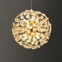 9-Light 50 cm Globe Design Lantern Desgin Chandelier Metal Artistic Style Modern Style Stylish Electroplated Artistic Modern 85-265V