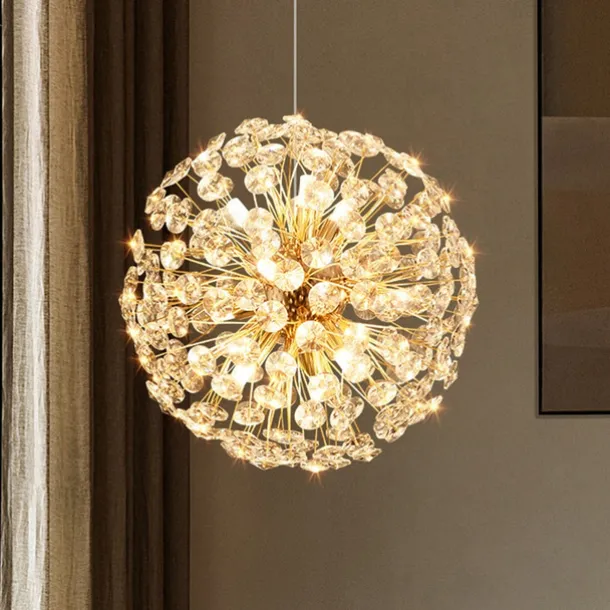 9-Light 50 cm Globe Design Lantern Desgin Chandelier Metal Artistic Style Modern Style Stylish Electroplated Artistic Modern 85-265V